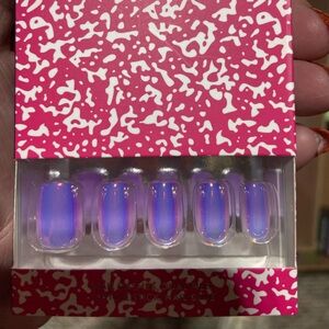 Purple Ombre Press-On Nails